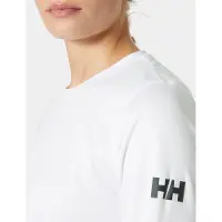 Helly Hansen Tech 2.0 W Long Sleeve Base Layer Blanc M Femme