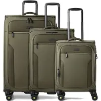 D & N Ensemble de bagages olive