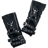 Poizen Industries Mitaines Gothic de - Gants Ellis - pour Unisexe - noir - Taille Standard