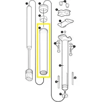 Crankbrothers Corps De Tige De Selle Highline Xc/g 27.2 Mm