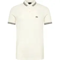 Armani Exchange pour homme. XM002326AF13026U1074 Polo Breath beige (S), Casuel, Coton, Manche courte