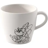 Villeroy Boch Kaffeetasse Manufacture Rock blanc - Mickey Mouse, Tasse, Blanc