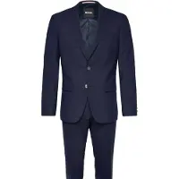 BOSS Costume deux pièces Slim en tissu à micro motif