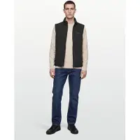 BOSS pour homme. 50551055 Gilet X noir (XL), Casuel, Synthétique