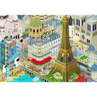 Grafika Puzzle Voici Paris - 1000 pièces
