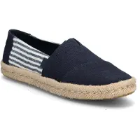 Toms Espadrilles bleu marine / blanc