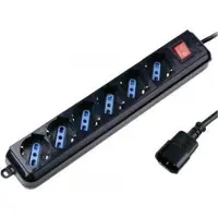Techly Multiprise Iups-pcp- 6 Prises Avec Interrupteur 6v