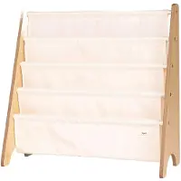 3 Sprouts Biblitohèque - 62 x 25 x 61 cm - Crème - - UneTaille - Unité d'Étagères