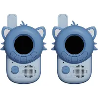 The Zoofamily Talkies-walkies - Raton laveur - Bleu - - UneTaille - Peluche