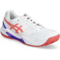 Asics Gel-dedicate 8 Padel Shoes Blanc EU 42 1/2 Femme