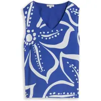 Tom Tailor Haut bleu roi / blanc