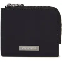 Karl Lagerfeld Porte-monnaies ' Ikon Nylon Kleines Klappportemonnaie ' noir