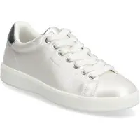 Tamaris Baskets basses argent / blanc