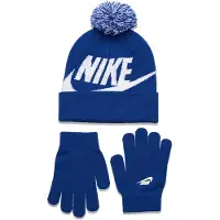 Nike Set 'Mütze & Handschuhe' bleu roi / blanc
