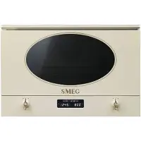 Smeg Four à Micro-ondes Encastrable Avec Gril Mp422x1 1250w