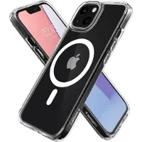 Spigen Ultra Hybrid Mag case with MagSafe pour iPhone 13 mini - blanc