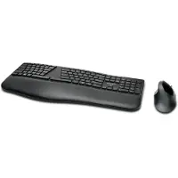 Kensington Pro Fit Ergo clavier RF sans fil + Bluetooth QWERTY Anglais britannique Noir