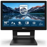 Philips Moniteur 162B9T/00 39,6 cm (15,6") 1366 x 768 pixels HD LCD Écran tactile Noir