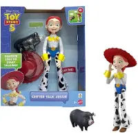 Mattel Disney · Pixar-Figurine Jessie la Bavarde de l'Ouest-avec Jimmy Dean