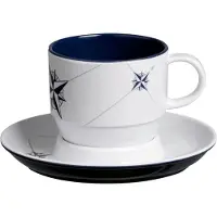 Marine Business Northwind Brekfast Set 220ml 6 Units Argenté
