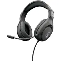 The G-Lab Casque de jeu filaire - - KORP YTTRIUM - Microphone - PC/PS4/Xbox One - Noir