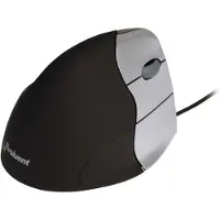 BakkerElkhuizen Bakker Elkhuizen Evoluent Vertical Mouse - Souris - optique - 5 boutons - filaire - PS/2, USB (BNEEVR)