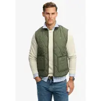 Superdry Military Liner Vest Vert L Homme