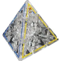 Recent toys Casse-tête Pyraminx Crystal LE