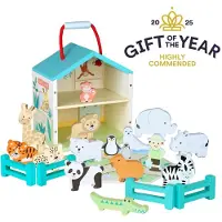 Orange Jeu magnétique – La maisonnette des fées, Tree Toys