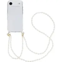 IMoshion Coque avec dragonne + bracelet - Perles Apple iPhone Air - Transparent