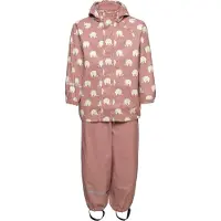 CeLaVi Vêtements de Pluie - PU - Burlwood av. Éléphants - - 140 - Vêtements de Pluie