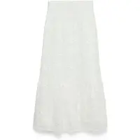 Vero Moda Jupe 'VMElisa' blanc