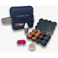 Ubergames Pions Carrom, Striker, poudre dans un sac