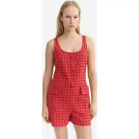 Thinking MU Combinaison ' MAUD ' rouge / rouge pastel