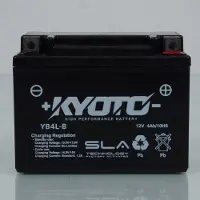 Kyoto Batterie Sla Pour Scooter Malaguti 50 F12 Phantom Lc 1994 À 2005 Yb4l-B Sla / 12v 4ah Neuf