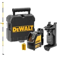 DeWalt DW088KPOL-XJ Laser À Lignes Croisées Autonivelant Dans Un Coffret (DW088K) Et Sur Pied (DE0882) - 15 M