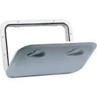 Kuipers Nautic Top Line Hatch 370x375 Mm Blanc