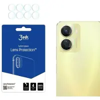 3MK Lens Protect Vivo Y16 Ochrona na obiektyw aparatu 4szt (4 pcs, Vivo Y16), Téléphone portable : film de protection, Transparent