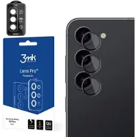 3MK Lens Protection Pro Sam S24+ S926 czarny/black Ochrona na obiektyw aparatu z ramką montażową 1sz (1 pcs, Samsung Galaxy S24+), Téléphone portable : film de protection, Noir