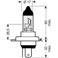 Kyoto Ampoule Pour Scooter Honda 300 Sh Ie 4t Lc Euro4 2015 À 2019 Av Neuf