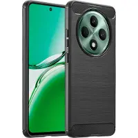 IMoshion Coque Brushed Oppo Reno 12F 5G - Noir