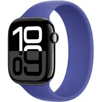 Apple Bracelet Boucle unique en Silicone Watch | 44/45/46/49 mm - Taille 5 - Ultramarine