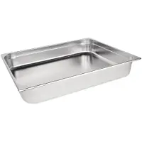Vogue Bac Inox Gn 2/1 (P)100 Mm