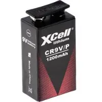 Xcell Pile monobloc 9 V au lithium ER9 (1 pcs, 9V Block, 1200 mAh)