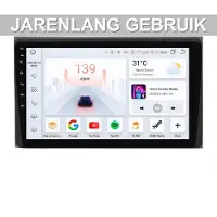 Happiq Autoradio avec Bluetooth – CarPlay – Pour Renault Duster HM2 & Arkana (2019-2021) – Série S Android 14 – 9/10,1" QLED – 4 Go de RAM / 32 Go – Navigation – Multimédia – 4G/WiFi