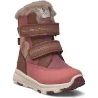 Bisgaard Bottes 'Spencer' beige / marron / or / rose ancienne