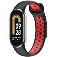 Beline Mi Band 9/8 Design Noir/Rouge /Noir-Rouge