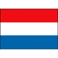 Talamex Dutch 5 Units Rouge,Blanc,Bleu 50 x 75 cm