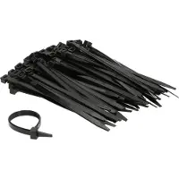 Selco Attaches de câbles 180 x 7.5 (Serre-câbles en plastique, 180 mm, 100 pcs)