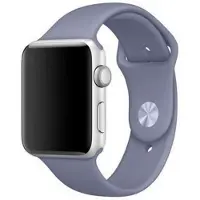 Mercury pasek Silicon Apple Watch 4445 mm lawendowylavender (Acier inoxydable, Silicone), Sangles de montre, Violet